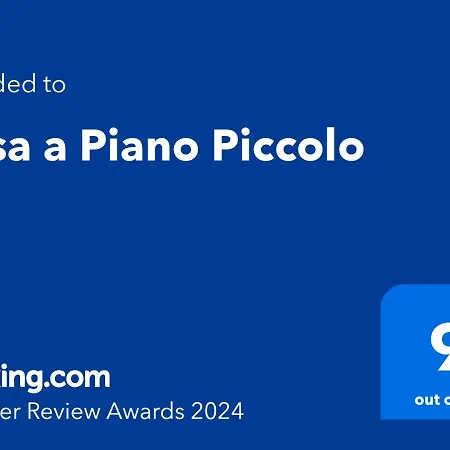 Apartament Casa A Piano Piccolo